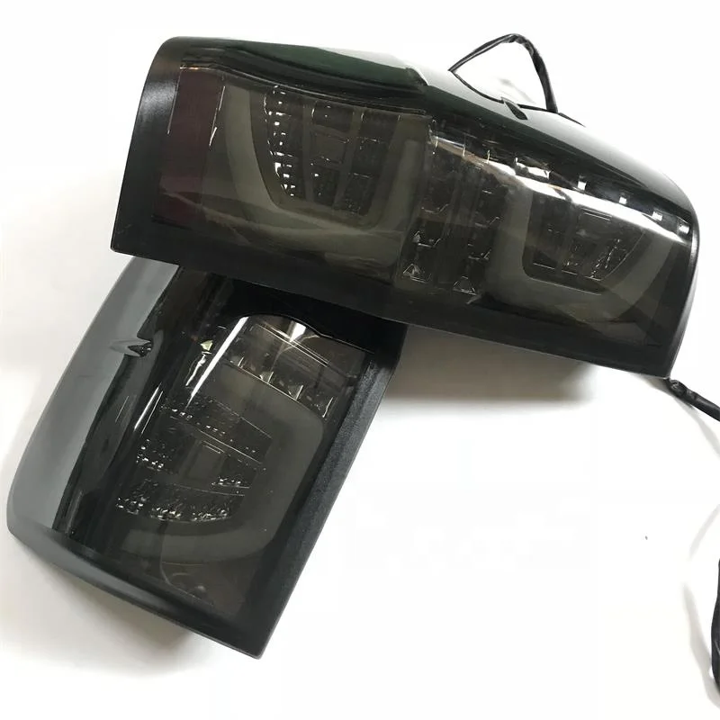 LED Rear Tail Light Assembly for Ford Ranger Raptor T6 T7 PX MK1 MK2 Wildtrak T8 2012 2018 2020 Pair Smoke Black Tail Lamp