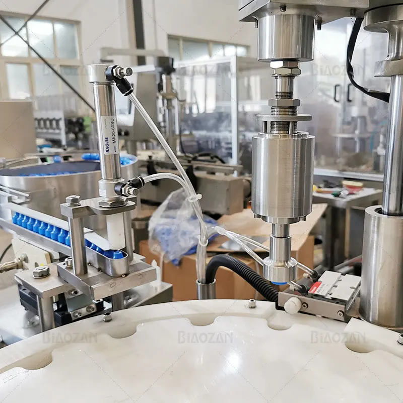 
Alibaba, золотой поставщик, 20 мл, автоматическая машина для наполнения и закупорки жидких электронных бутылок 