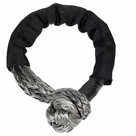 China Factory Cheap Hot Pet Rope - Hot Sale 10mm Uhmwpe Soft Rope Shackle 3/8" W