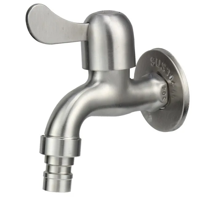 Professional Manufacturers 304 Stainless Steel Faucet Outdoor Wall Mounted Garden Washing Single Cold Water Tap