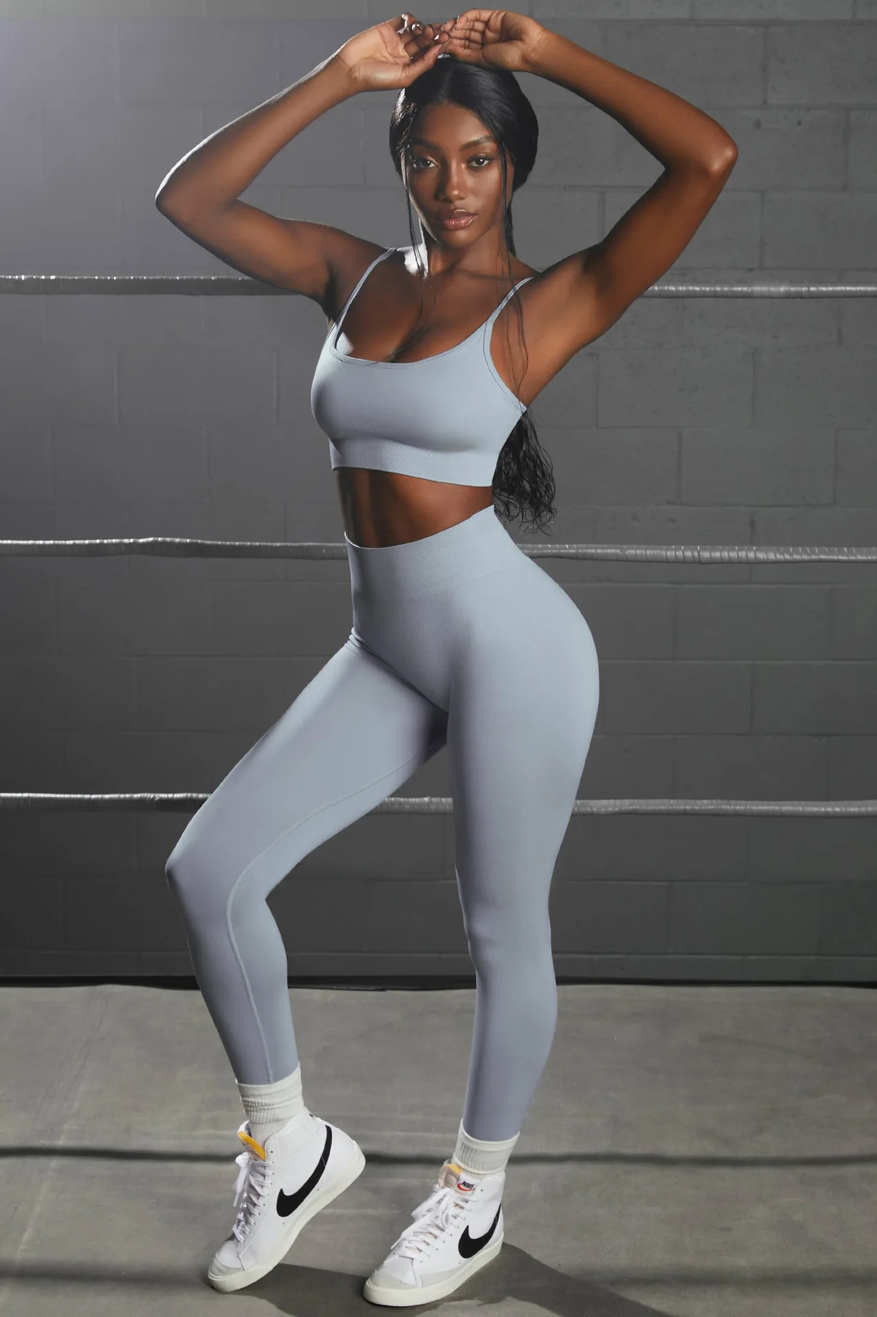 Celana Legging Pakaian Yoga Gym,Setelan 