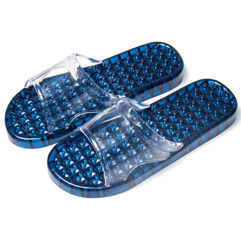 Foot Acupressure Massage Slippers Mens Slide Sandals