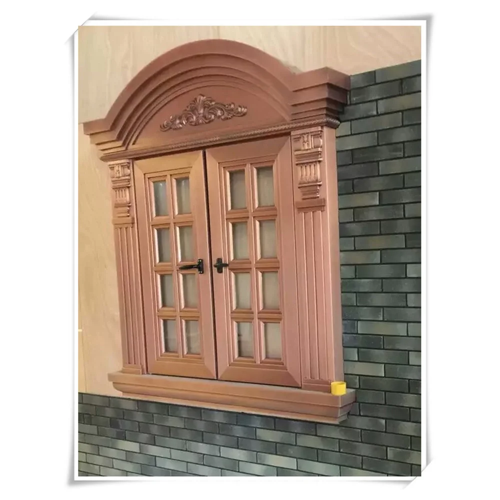 Cheap Price Customized American Style Imitated Copper Front Door Designs for Home