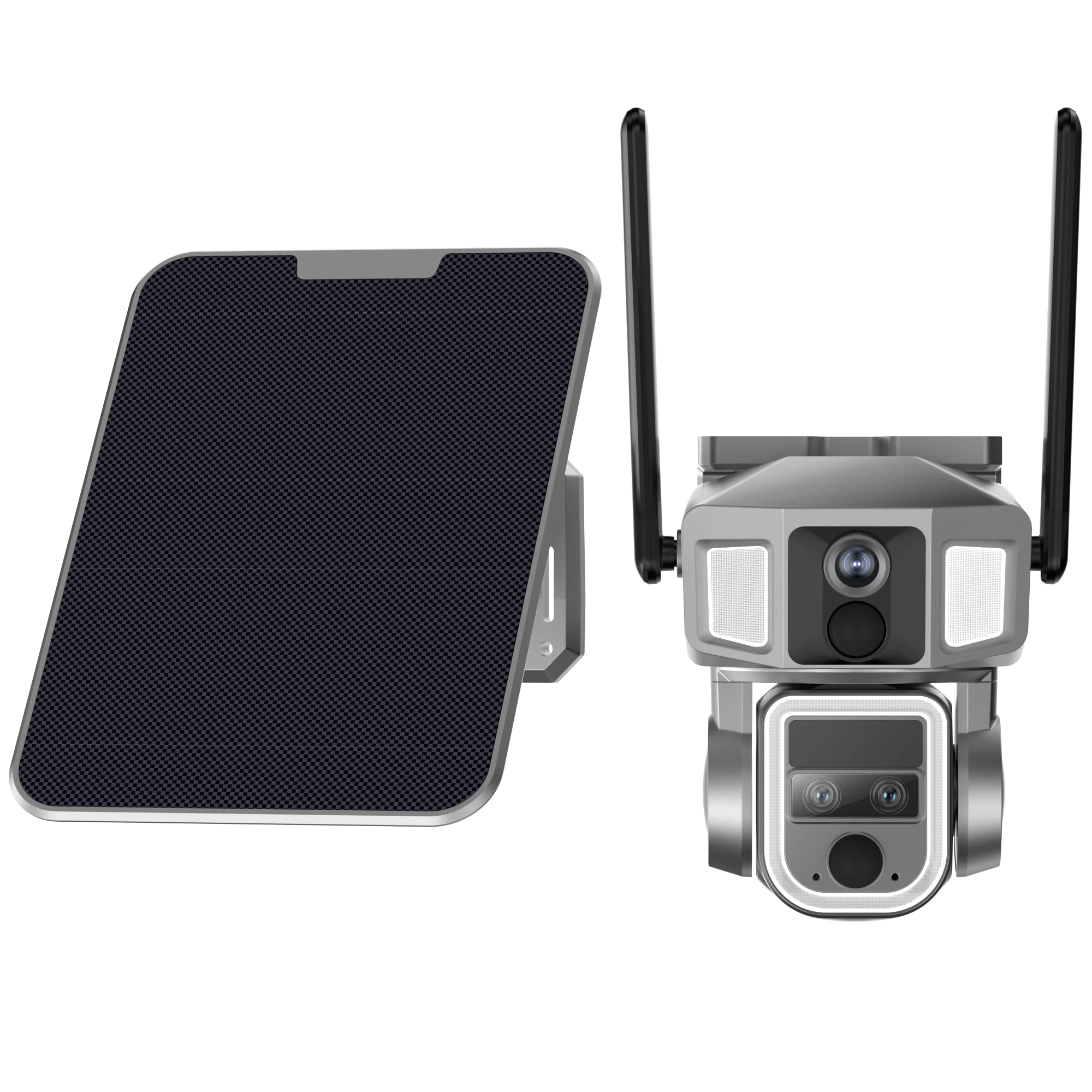 4G Solar Security Camera – 128GB, PTZ, Flood Light, Outdoor, Vimel VIM-4GSOL3