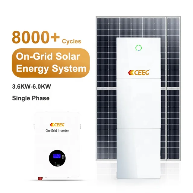 CEEG On grid PV solar system 5kw 6kw 10000w home solar panel energy system