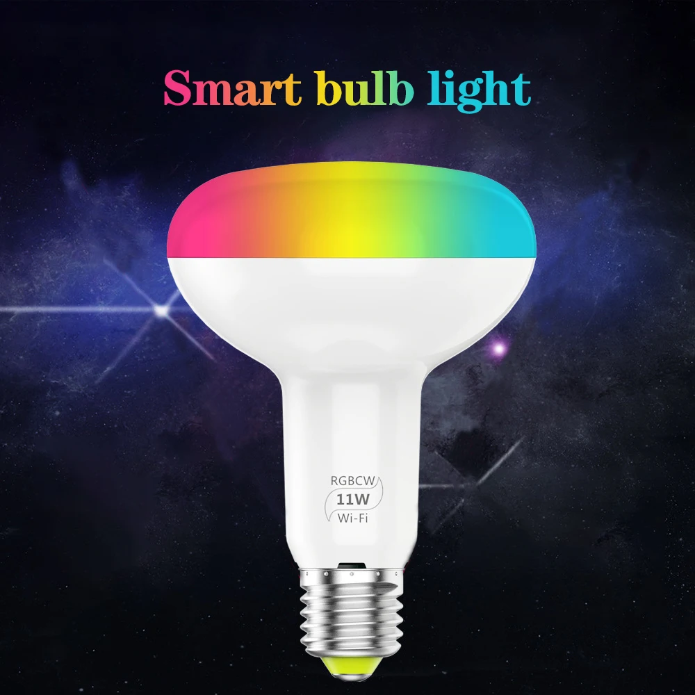 E26 RGBCW Smart Wifi LED Light Bulbs Magic Home App Control