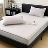 Drap-housse gris clair