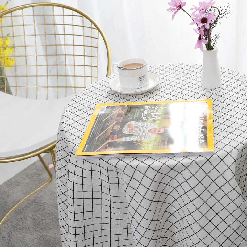 Скатерть из хлопка и льна, занавеска для дивана ручной работы, подвесная ткань