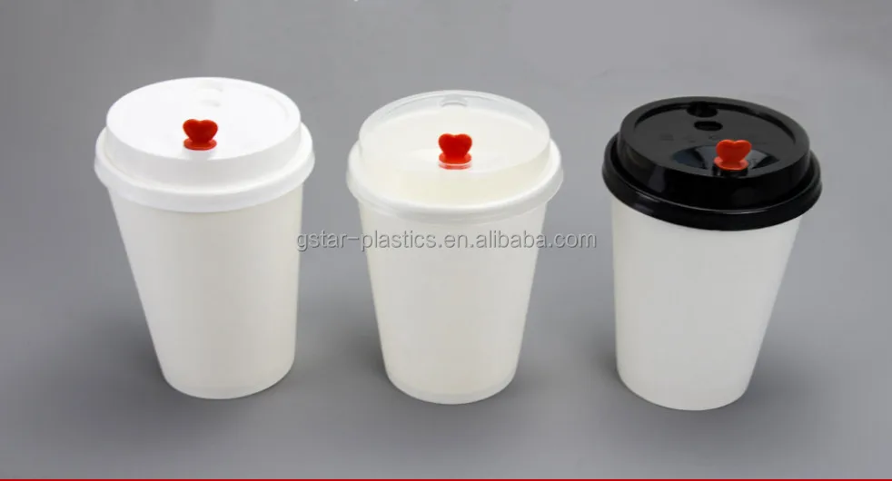 90mm opening injection plastic coffee cup