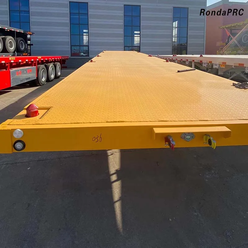 Доставка 40 футов 2 3 оси бортовые полуприцепы