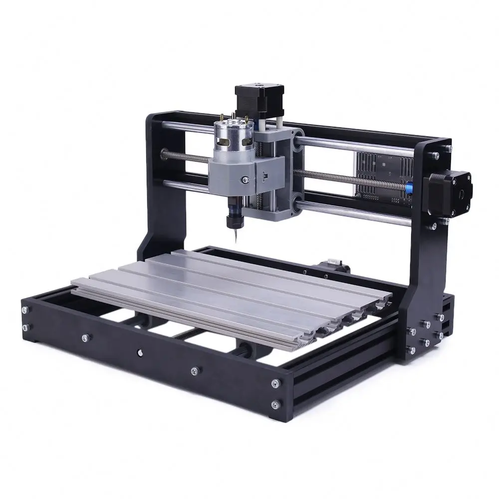 3D Carving Machine Price DIY CNC 3018 Pro Mini Pdj 3 Axis 2 in 1 T8 Screw 3020 Pro Max Wood Router 3040 3d Wood Carving Machine