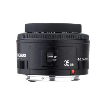 YONGNUO YN35mm F2 1:2 AF / MF Wide-Angle Fixed/Prime Auto Focus Lens for EF Mount Camera detail image