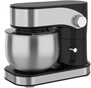 6 Speeds 3L 700W GS Certified Energy Efficient Class Commercial Kitchen Stainless Steel Electric Stand Table Flour Mixer