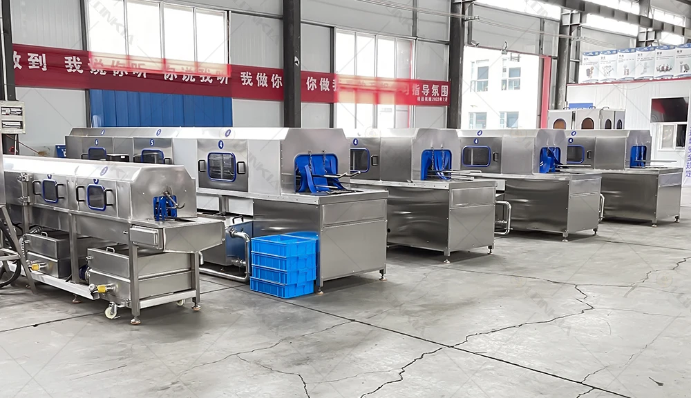 Source Manufacturer Industrial Food Box Cleaner Crate Washer Greenhouse Egg Tray Heavy Duty Washing Machine manufacture