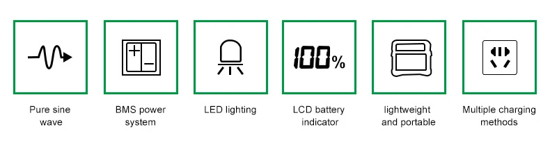 Wholesale 500w Portable Power Station 110v 220v Outdoor Solar Power Generator For Camping
