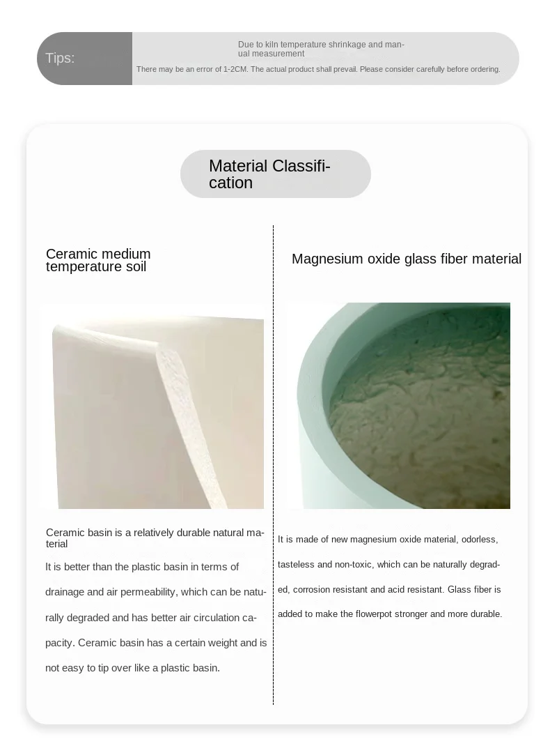 آنية زهور سيراميك مدمجة مدمجة رائعة ومميزة للنباتات العصارية والصبار 9 Ha352e576af164befaaf8f3c13266f6b2V