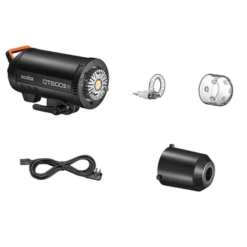 Godox QT600III 600W 1/8000s High-Speed Sync Studio Flash Strobe Light 40W LED Modeling Bulb detail image