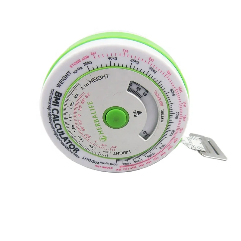 Bmi Body Mass Index Tape Measure 200cm Calculator Muscle Rule Tape