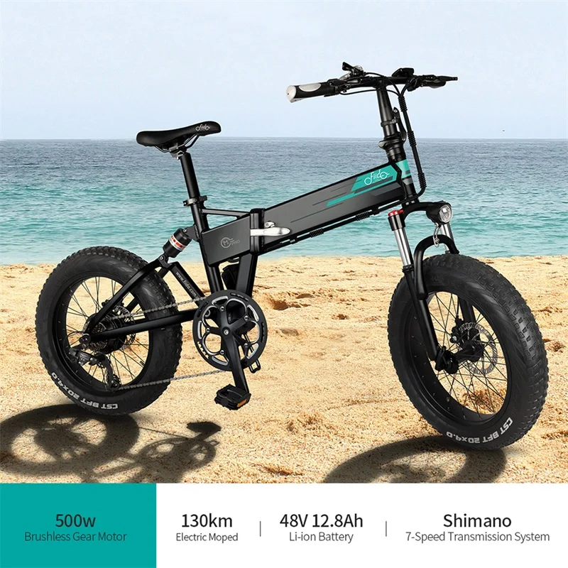 stock] Fiido M1 Pro Electric Bike 20 Inch Fat Tire 12.8ah 48v 500w Folding  Moped Bicycle 50km/h Top Speed 130km Mileage Range - Buy Electric Bike  Folding 50km,Fiido M1 Pro Electric Bike,Aluminum
