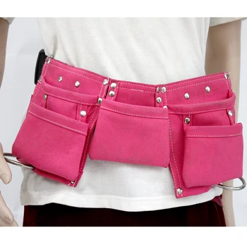 Factory Direct Sale Pink children's Tool Pouch Bag kids' DIY work belt