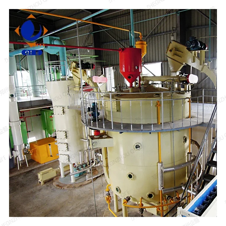 Edible Soybean Oil Solvent Extraction Process Soya Bean Oil Making Production Machinery