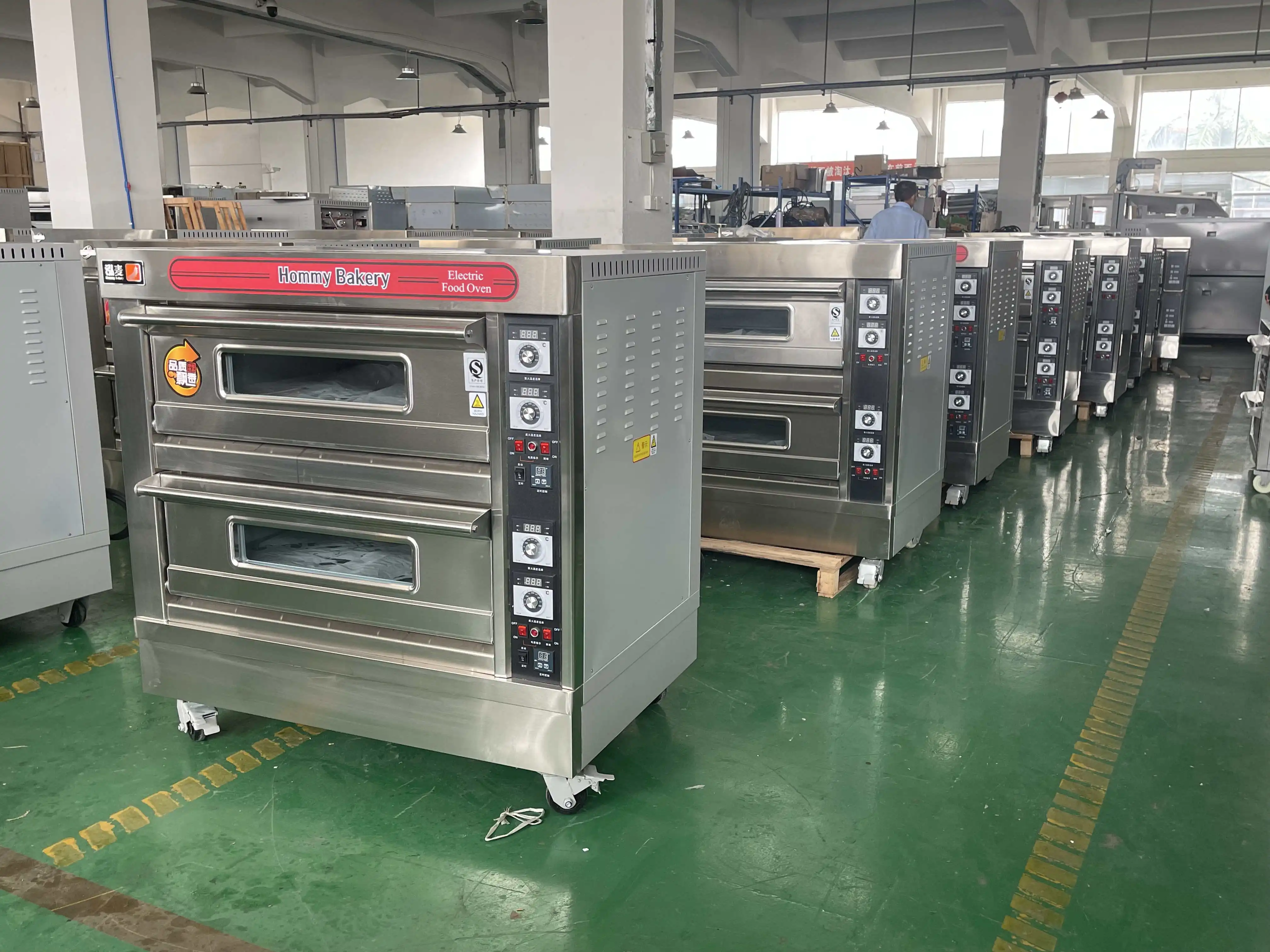 Electric Gas Bread Baking Oven 1 2 3 Layer Deck Oven Industrial