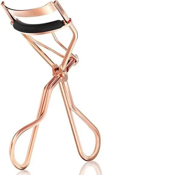 Factory Direct Price Gold Eyelash Curler Heat Beauty Tool Heated Eyelash Curler