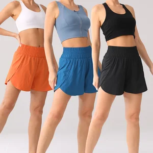 Sports Shorts Quick Drying Shorts New High Waist Casual Design Womens Custom Logo Plus Size Woven Printed Support Custom Sample