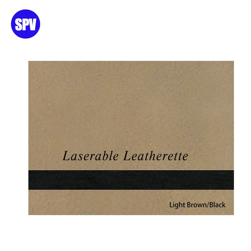 12X24" Copper/Black Laser Leatherette Safe Blanks Laserable Leatherette 1.78mm Thick Sheets details