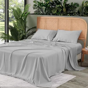 Silk Soft 100% Eucalyptus Lyocell Tencel Duvet Cover  Lyocell Tencel Beddings Anti-bacterial Tencel  Bed Sheet Sets