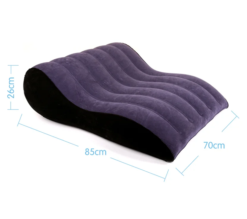 Hot Body Sex Wedge Pillow Case Inflatable Love Position Cushion Aid Furniture Recliner Couple Loves GameToys
