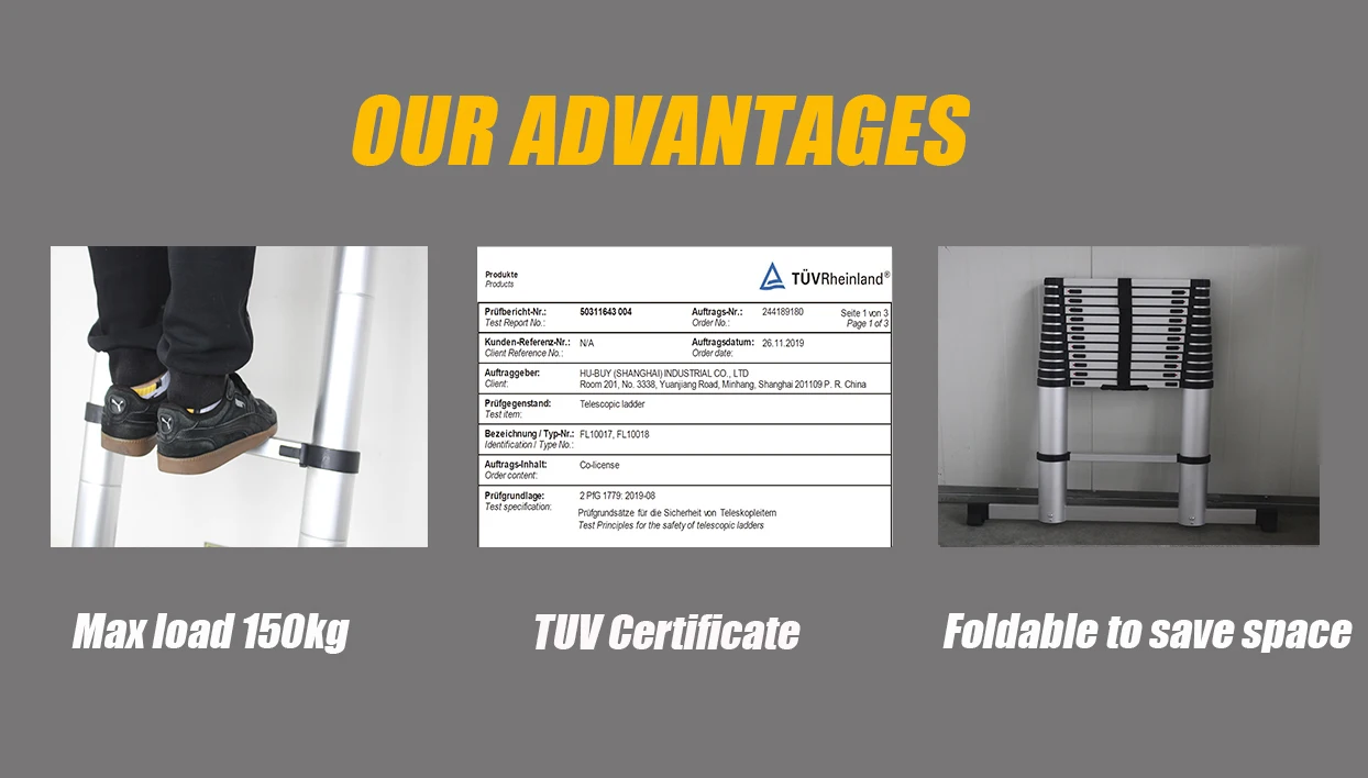 Lidl Telescopic Ladder Evacuation Ladder Telescopic Aframe Ladder For