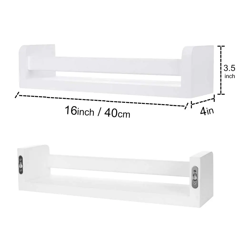 Cnlf белые книжные полки, детский органайзер, плавающие полки для выступления дисплея