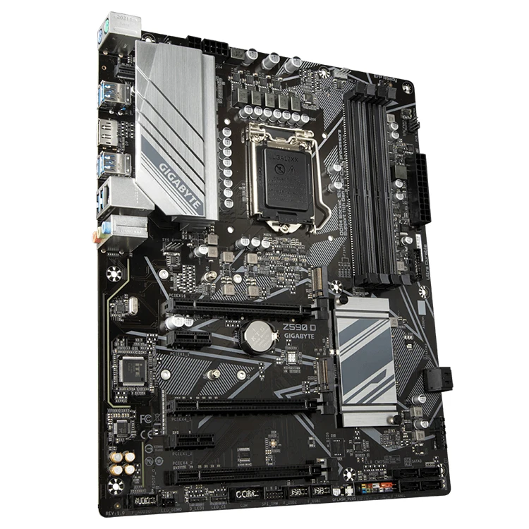 GIGABYTE Z590 D 中古ゲーミングマザーボード、Intel LGA 1200ソケット