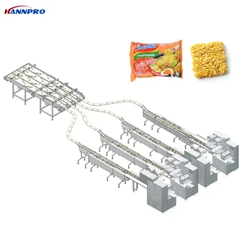 HANNPRO Fresh wet noodle packaging machine instant noodles packing machine for cake dry noodle