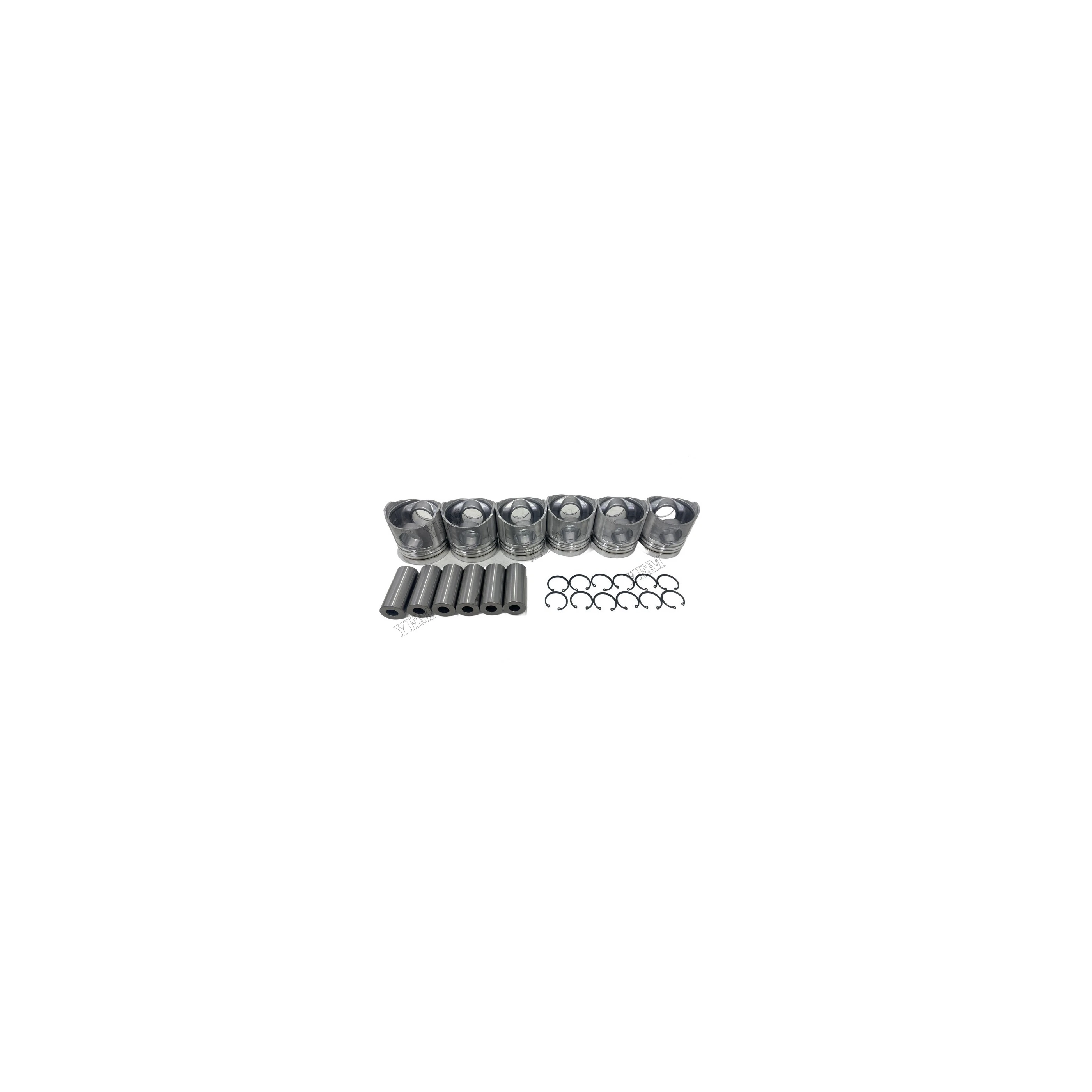 6D110 Piston Kit Fits for Komatsu Engine Parts With Warranty