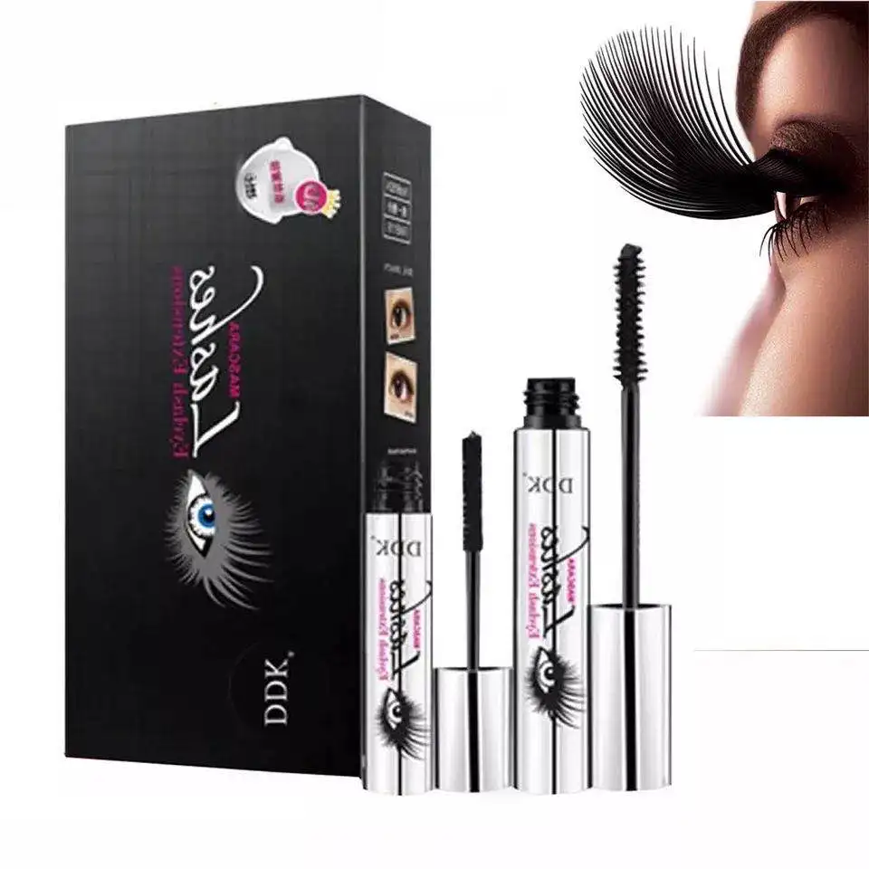 Double Effect Mascara 4d Silk Fiber Mascara Waterproof Natural