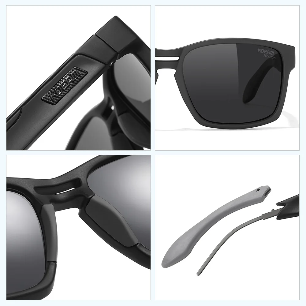 KDEAM Men's Polarized Sports Sunglasses