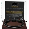 Bracelet + carte de fin d'études