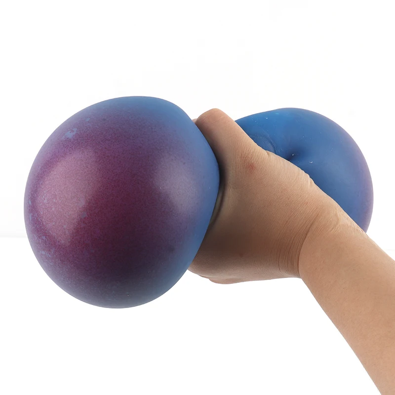 Color Changing Oversize TPR Soft Giant Large Anti Stress Squishy Fidget Device Jumbo Mutating Stress Ball