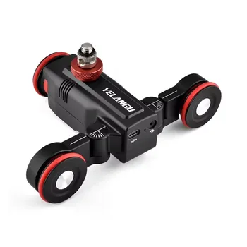 YELANGU L5i Camera Trolley Slider Electric Mini Car DSLR Camera Smartphone detail image