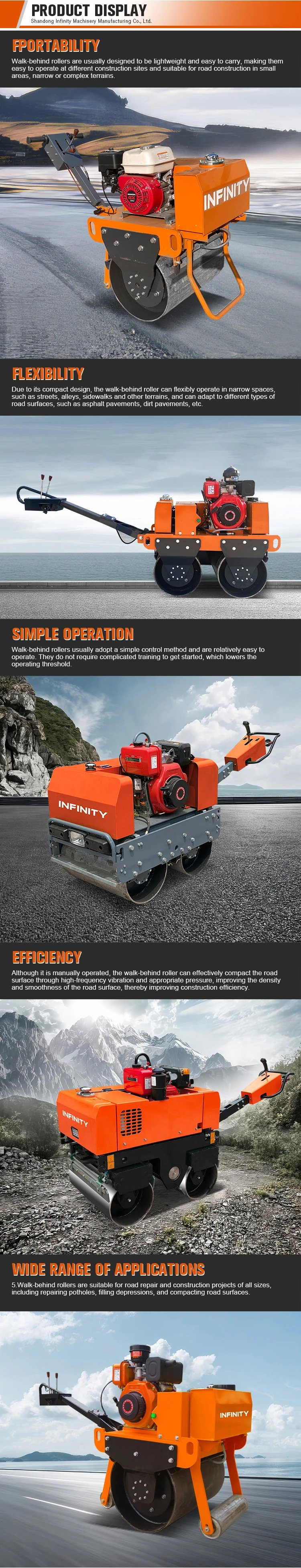 High Efficiency Vibratory Plate Compactor - FR30 Road Roller