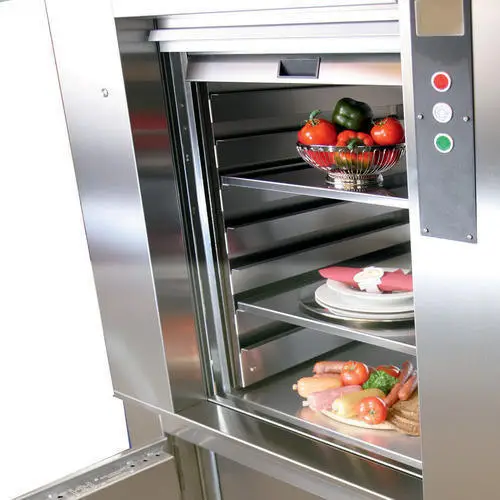Stainless Steel Food Delivery Dumbwaiter Elevator Lift For Restaurant