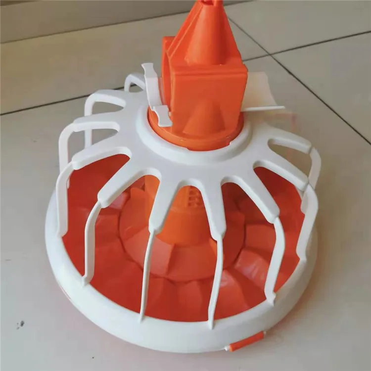 Automatic Poultry farm equipment floor Broiler Chicken Feeder Pan Feeding System For Broiler