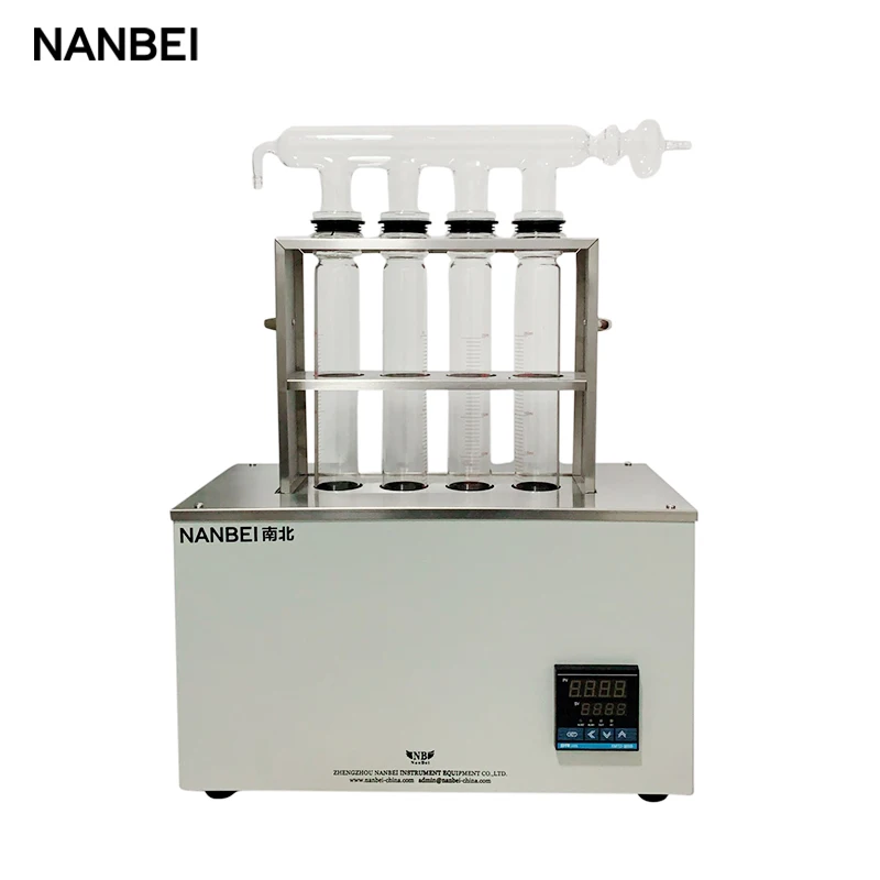 Kdn Semi Automatic Kjeldahl Distillation Apparatus Nitrogen Analyzer