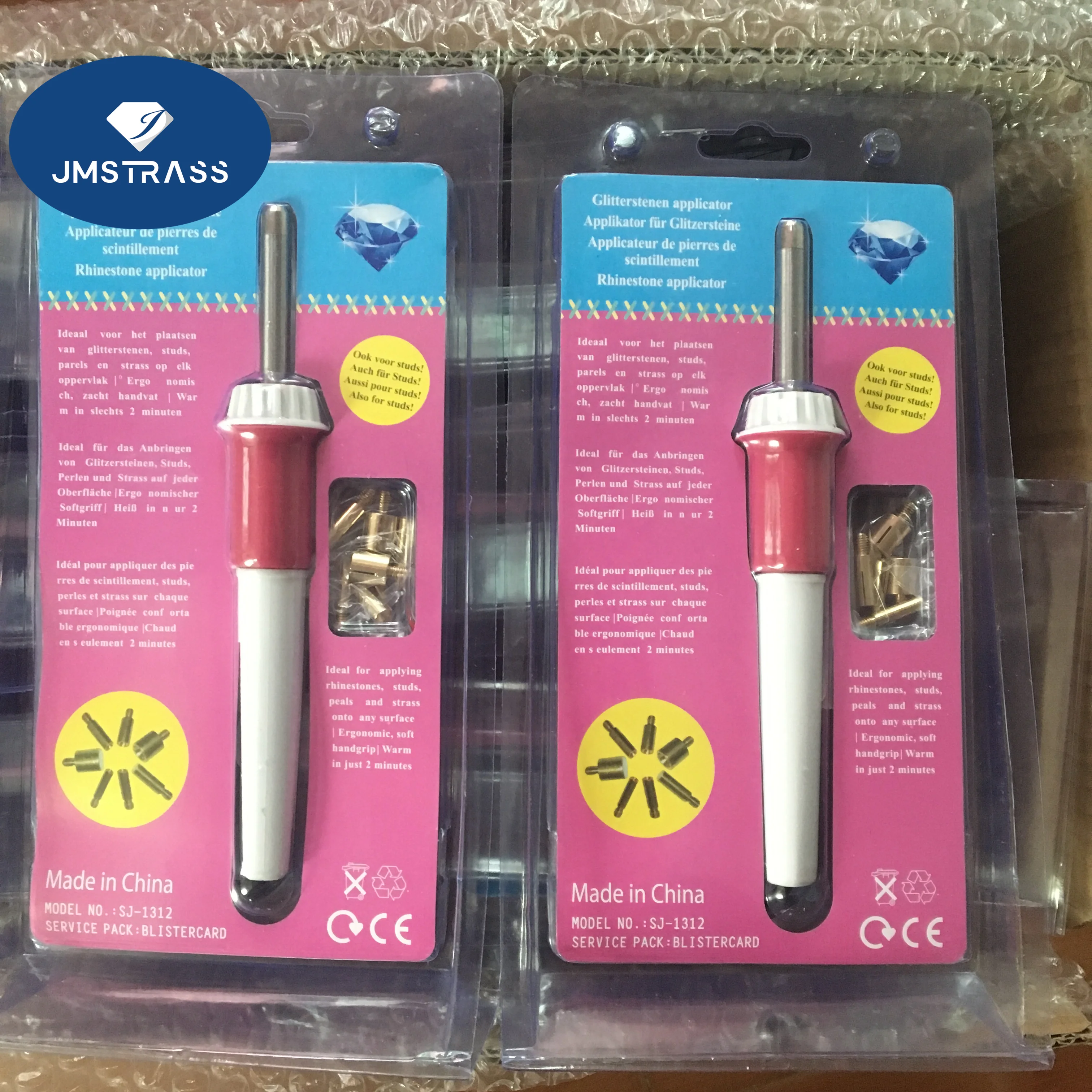 Hot Fix DIY Applicator Wand Rhinestone Gun for Crystals Setting Rhinestone Setting Machine for Garment Accessories