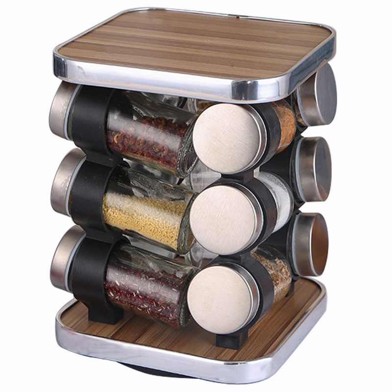 SUPPORTO PORTA SPEZIE Organizer per Cucina Da Appoggio,Mensola
