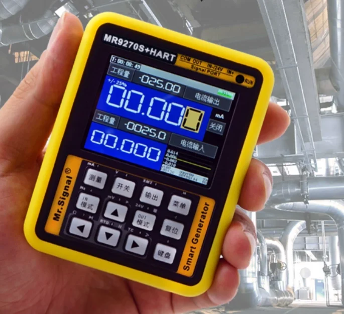 Produktbild von 4-20 MA Signalgenerator MR9270S+ – Kalibrierung Für Strom, Spannung & Thermoelement, Peakelect