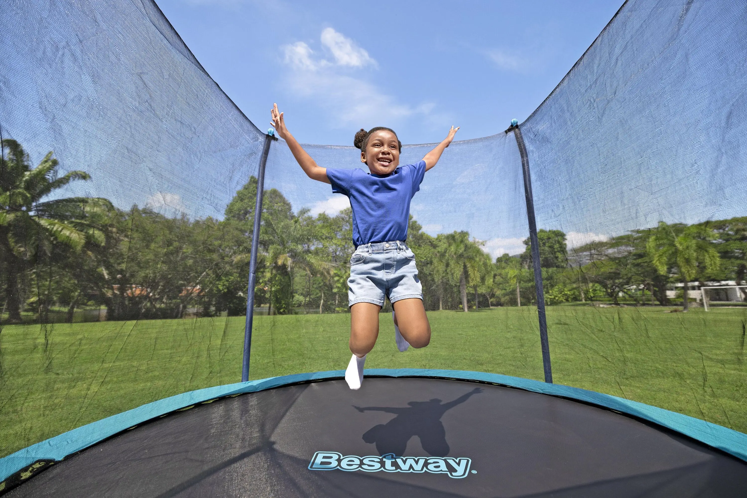 Bestway 59103 Xtreme Air Trampoline - Fun & Safety for Kids