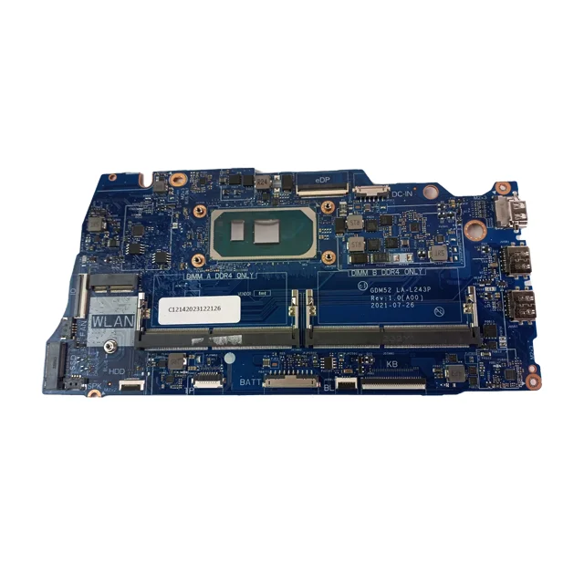 DELL Inspiron 15 3511 Motherboard I5-1035G1 LA-L243P 03P9HH, DDR4